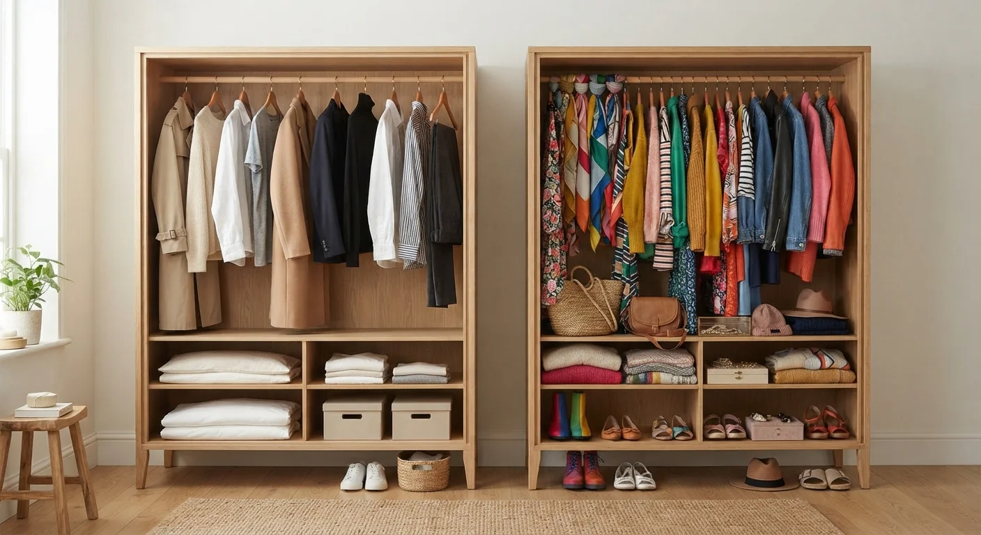 Capsule Wardrobe vs. Full Wardrobe: Which Approach Suits Your Life?