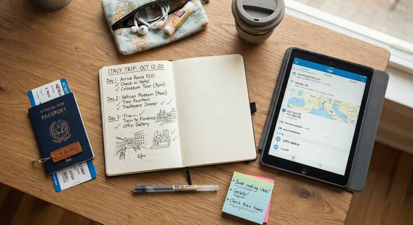 Digital Tools vs. Paper Planning: Which Works Better for Trip Organisation