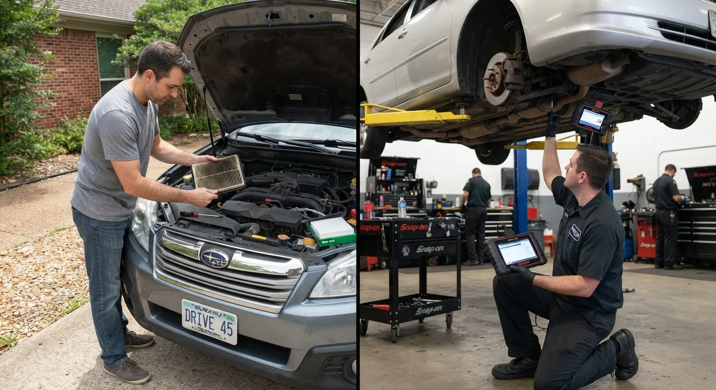DIY Car Maintenance Tasks vs. Jobs That Need a Mechanic