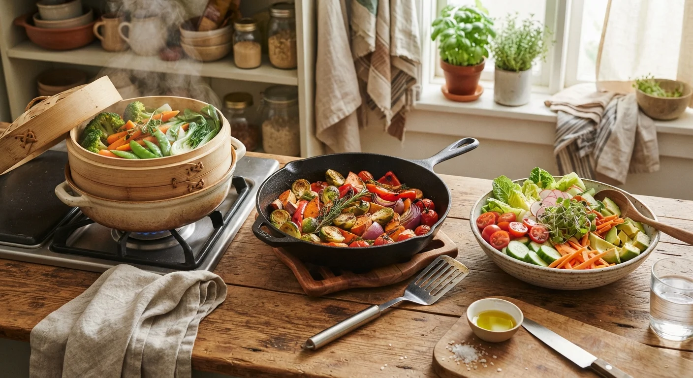 How Cooking Methods Change the Nutritional Profile of Food
