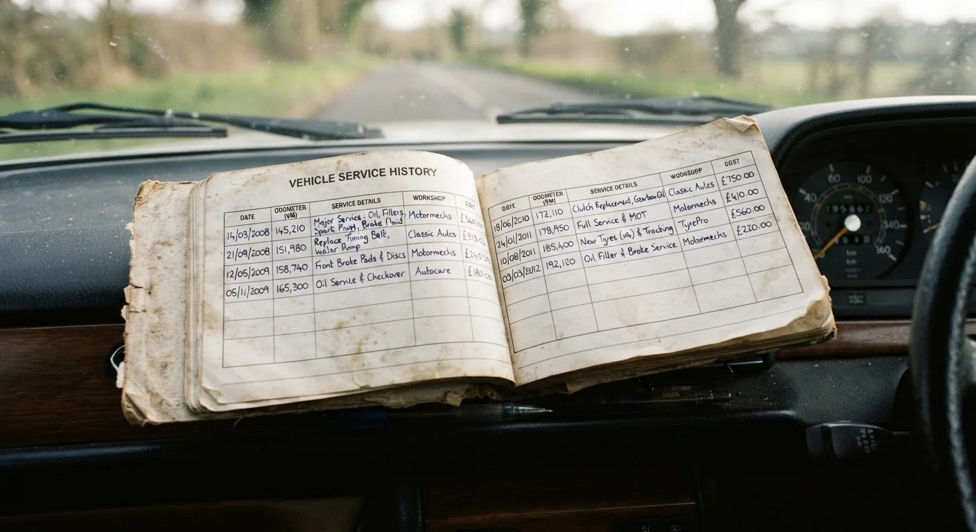 Keeping a Car Service Log: Why the Paper Trail Matters