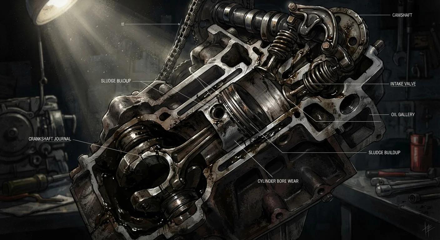 Oil Changes: What Actually Happens Inside Your Engine Without One