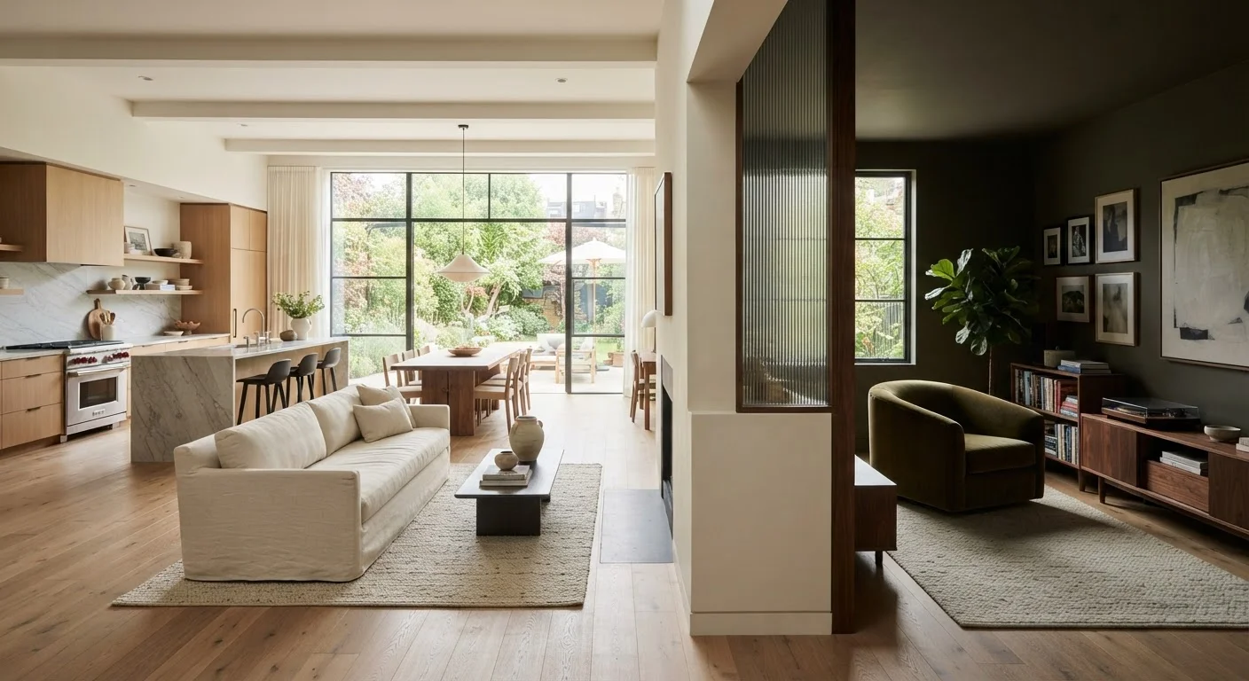 Open-Plan Living vs. Defined Rooms: What Each Layout Actually Delivers