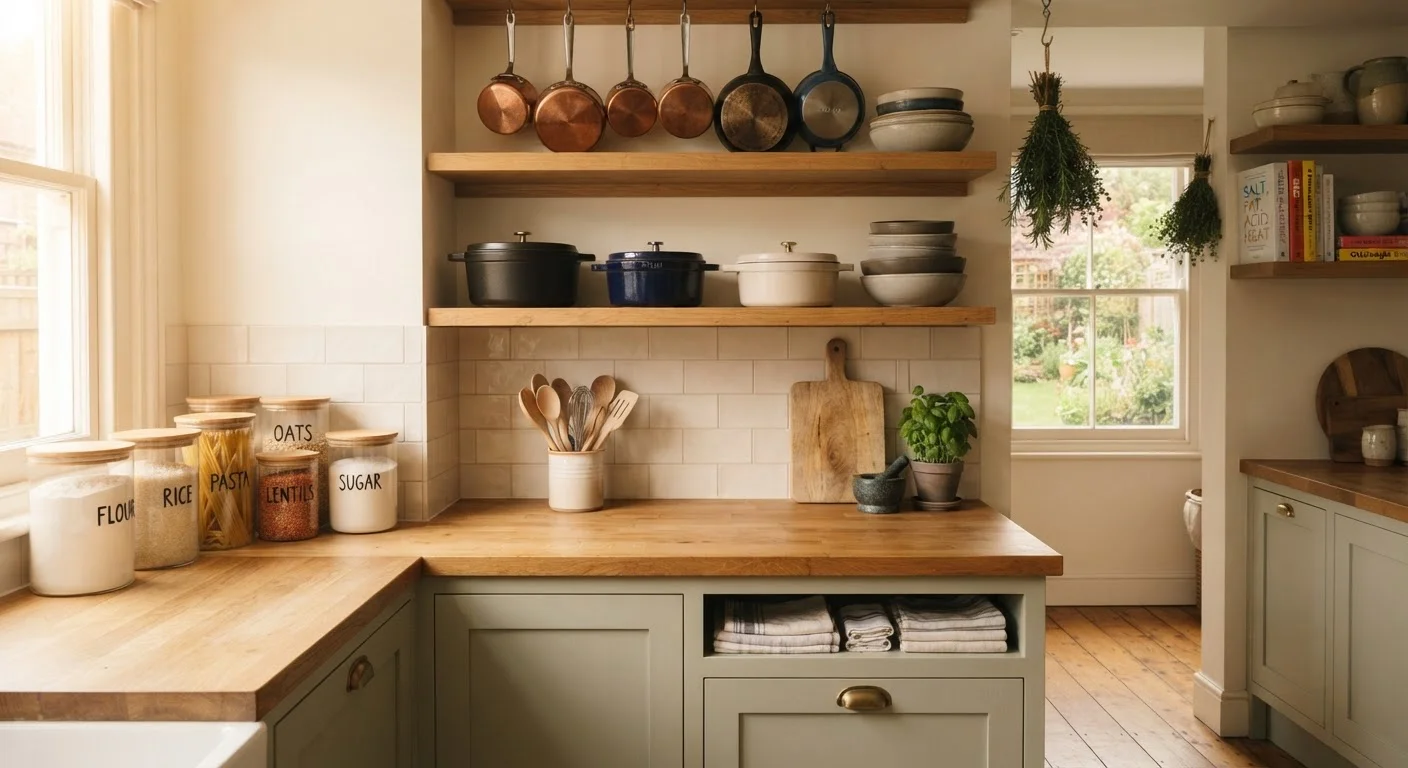 Organising a Kitchen So Cooking Feels Less Like a Chore