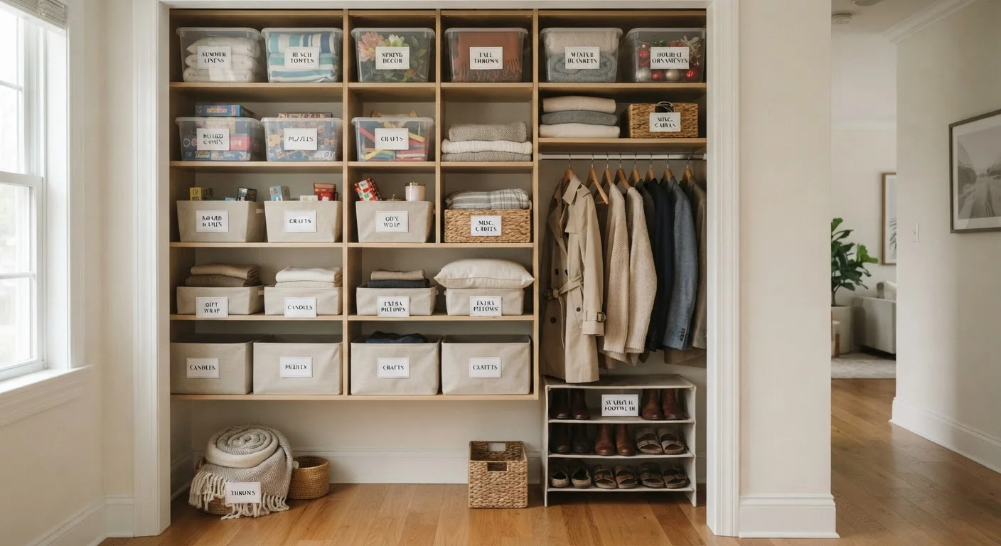 Seasonal Organization: Rotating What's Accessible So Your Home Works Year-Round