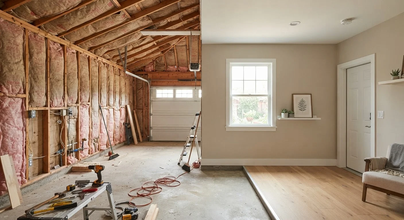 The Real Trade-Offs of Converting a Garage Into Living Space