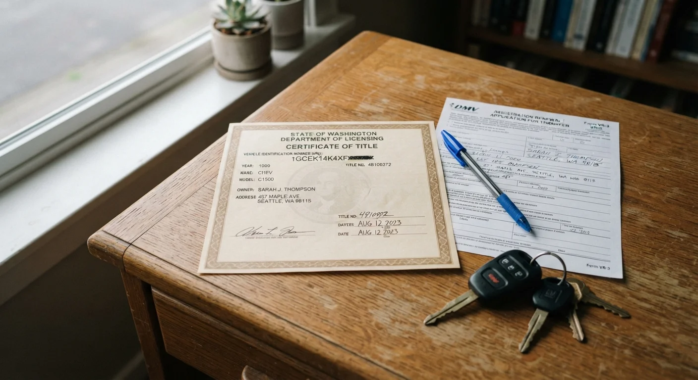Transferring a Car Title: What Goes Wrong and Why