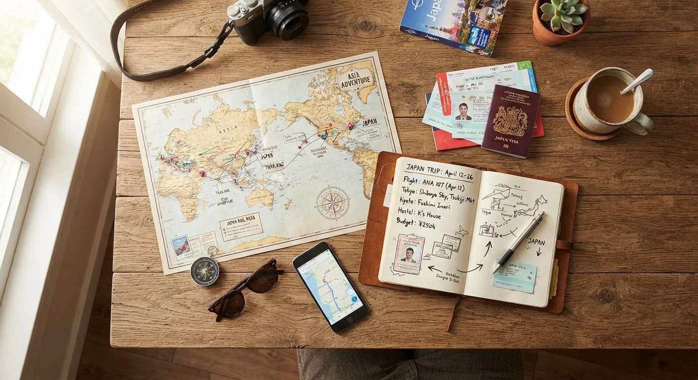 Trip Planning from Zero: A First-Timer's Roadmap