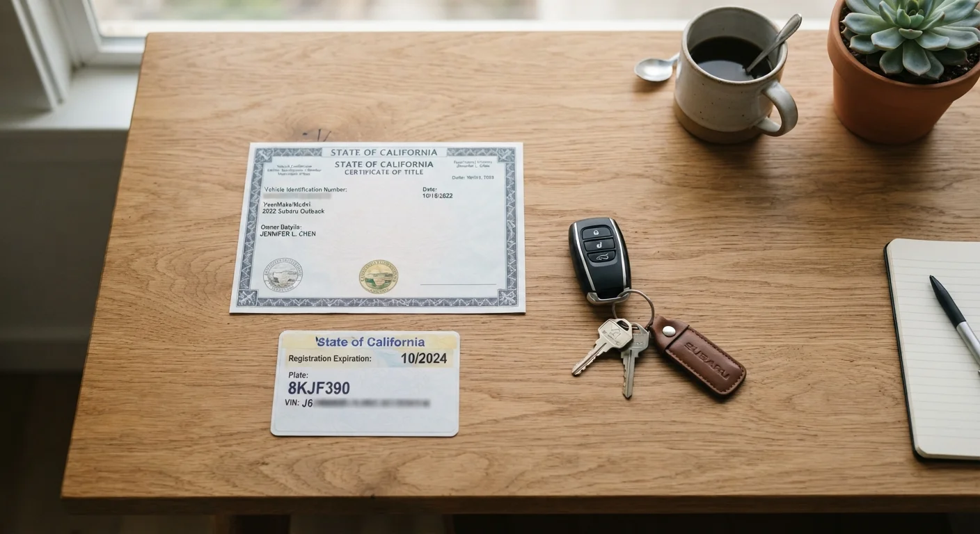 Vehicle Registration From Start to Finish