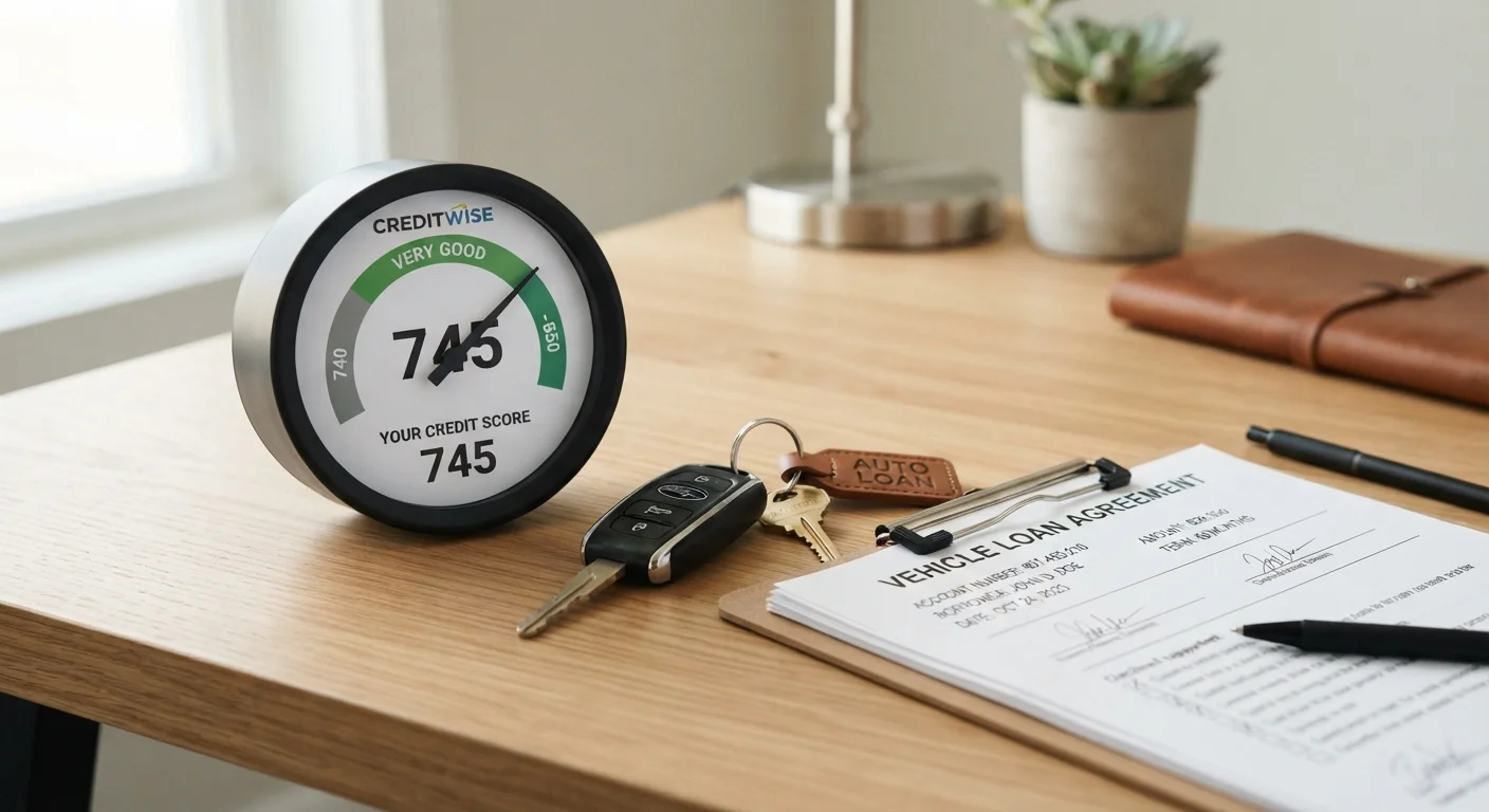 What Your Credit Score Has to Do With Your Car Loan
