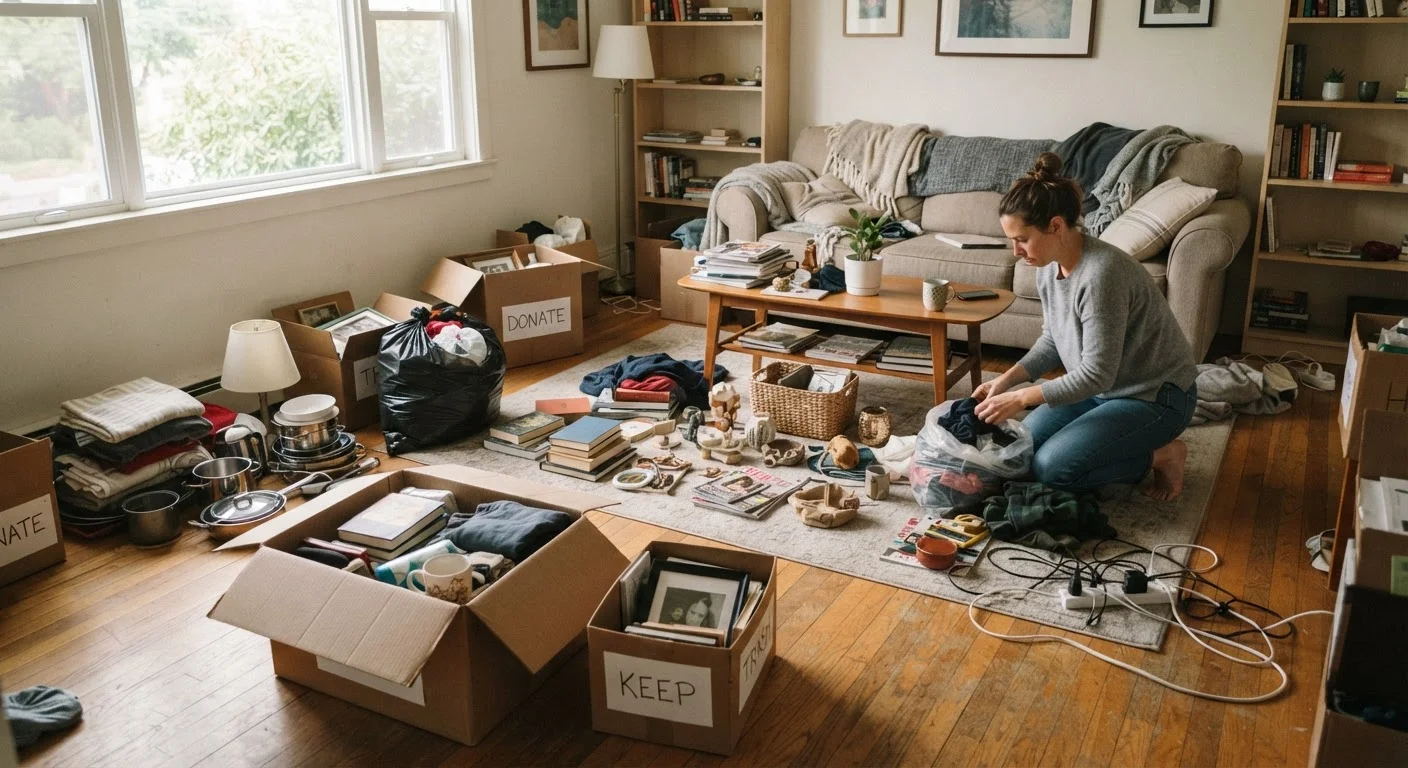 When Your Declutter Session Makes the House Look Worse Before It Gets Better